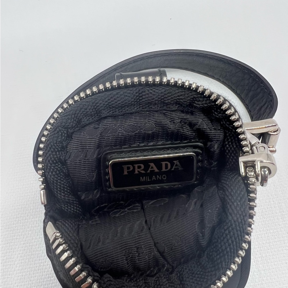 Prada Black Mini Tessuto Ankle Pouch - Picture 2 of 6